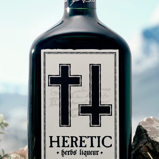 Fotografía de botella de licor