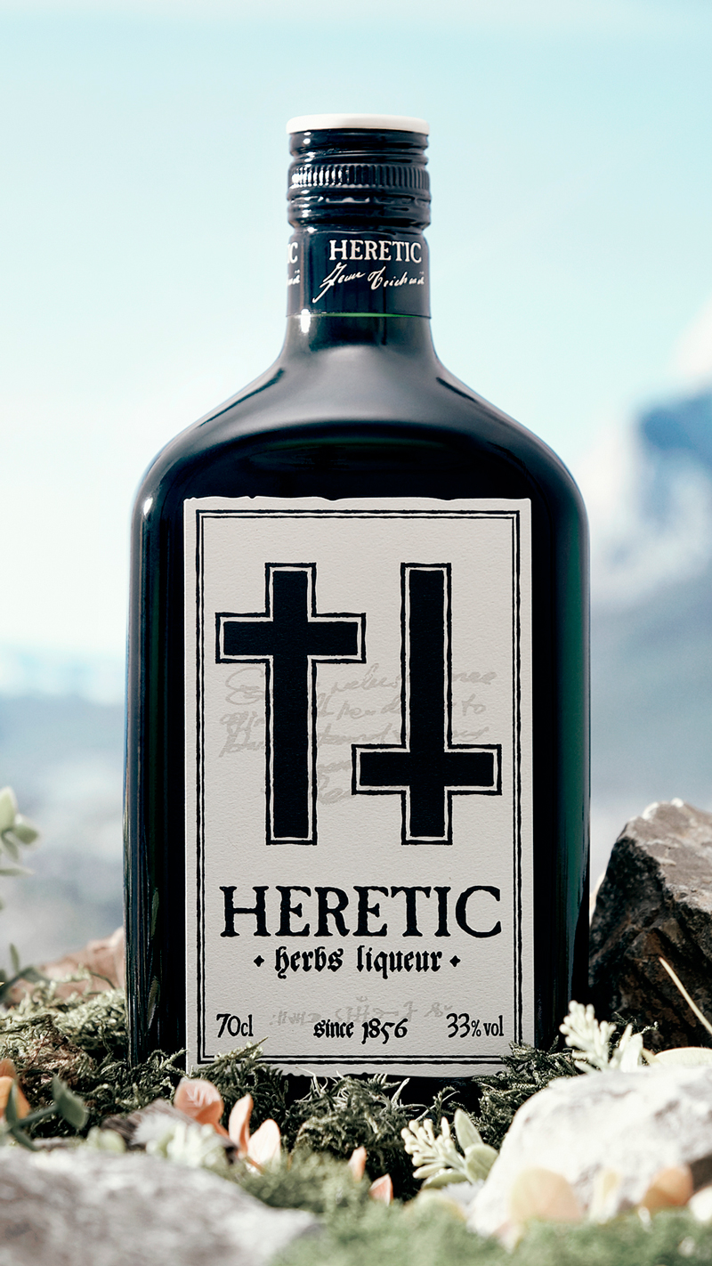 Fotografía de botella de licor